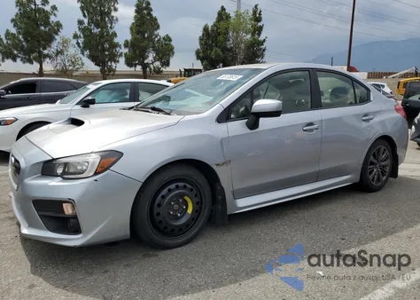 2015 Subaru Wrx Limited z USA, uszkodzony, nr VIN JF1VA1G67F8813581